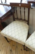 PAIR OF ANTIQUE SIDE CHAIRS