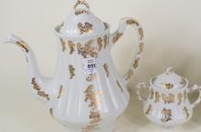 FRENCH PORCELAIN TEA AND COFFEE SET