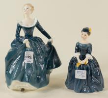 TWO ROYAL DOULTON FIGURINES