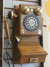 COCA-COLA OAK WALL PHONE