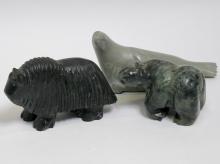 SOAPSTONE SCULPTURES