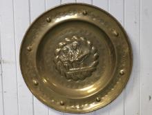 BRASS ALMS DISH