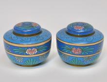 CLOISONNE JARS