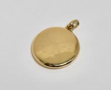 18K GOLD LOCKET