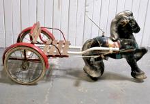 PEDAL HORSE & CART