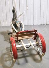 PEDAL HORSE & CART