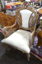 PAIR OF ART NOUVEAU ARMCHAIRS