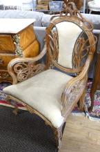 PAIR OF ART NOUVEAU ARMCHAIRS