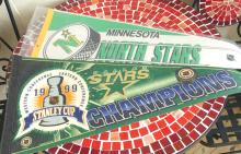FIVE SPORTS PENNANTS