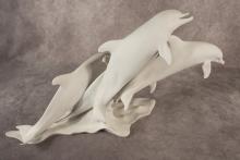 LARGE AK KAISER "DOLPHINS" FIGURINE