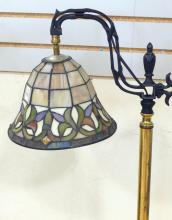TWO VINTAGE BRIDGE LAMPS