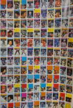 UNCUT DOUBLE SHEET OF HOCKEY CARDS