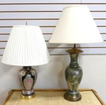 TWO JAPANESE TABLE LAMPS