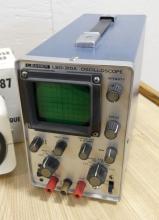 TWO RADIOS AND OSCILLOSCOPE