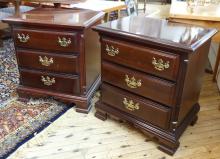 PAIR OF CHERRY NIGHTSTANDS