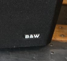 PAIR OF B & W SPEAKERS