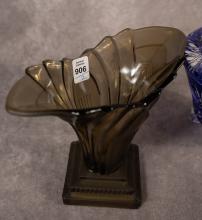 COVERED DISH AND VASE
