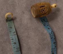 THREE ANTIQUE SEWING ITEMS