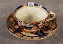 EARLY DERBY CUP AND SAUCER