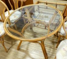 RATTAN DINETTE SET