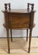 WALNUT TELEPHONE STAND