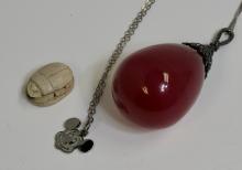 NECKLACES AND SCARAB