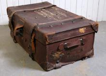 LEATHER TRUNK