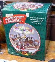 MUSICAL HOLIDAY CAROUSEL