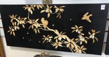 PAIR OF ASIAN LACQUER WALL PANELS