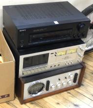THREE STEREO COMPONENTS