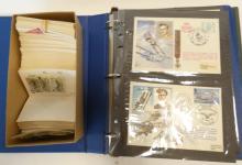 BOX LOT OF STAMPS