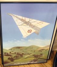 THREE FRAMED POSTERS