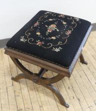 ANTIQUE FOOTSTOOL