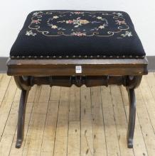 ANTIQUE FOOTSTOOL