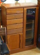 TEAK COMBINATION CABINET