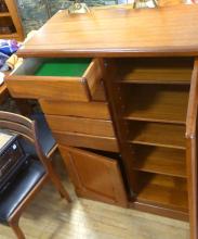 TEAK COMBINATION CABINET