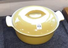 THREE VINTAGE CASSEROLE DISHES