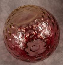 AMBERINA GLASS VASE