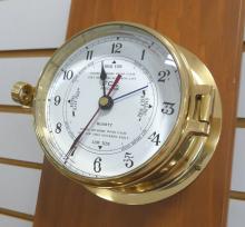 SHIP'S CLOCK AND BAROMETER