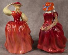 TWO ROYAL DOULTON FIGURINES