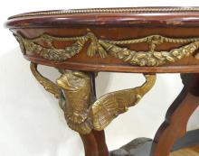 ANTIQUE FRENCH LAMP TABLE