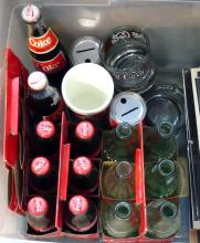 BIN LOT OF COCA-COLA COLLECTIBLES