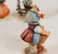 FOUR HUMMEL FIGURINES