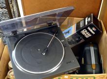 BOX LOT OF ELECTRONICS