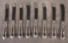 BIRKS STERLING HANDLED BREAD AND BUTTER KNIVES