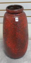LARGE WEST GERMAN POTTERY "FAT LAVA" VASE