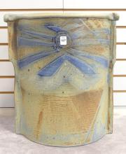 LARGE STONEWARE POTTERY VASE