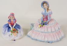 TWO ROYAL DOULTON FIGURINES