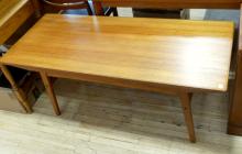 TEAK REFECTORY COFFEE TABLE