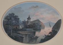 PAIR OF ANTIQUE GOUACHES